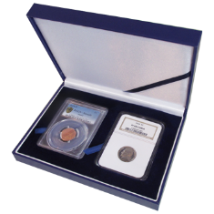 Leatherette Display Box - 2 Slab Universal