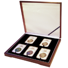 Universal Wood Display Box - 5 Slabs