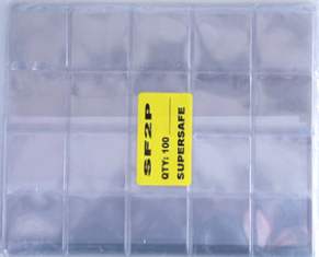 Supersafe 2x2 Coin Flips - 100 per Pack (Inserts)