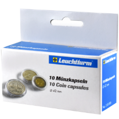 42mm - Coin Capsules (pack of 10)