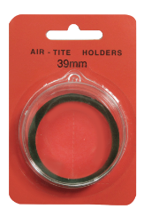 Air Tite 39mm Retail Package Holders - Holiday Ornament Green