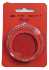 Air Tite 39mm Retail Package Holders - Holiday Ornament Red