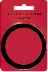 Air Tite 44mm Black Ring Fit Retail Package Holders - Model X44
