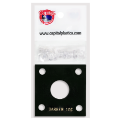 Capital Plastics 144 Coin Holder - Barber Dime