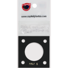 Capital Plastics 144 Coin Holder - Half Dollar