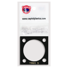 Capital Plastics 144 Coin Holder - Trade $