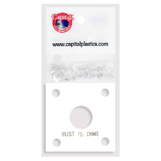Capital Plastics 144 Coin Holder - Bust 1/2 Dime