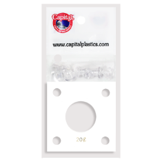 Capital Plastics 144 Coin Holder - 20 Cents