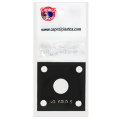Capital Plastics 144 Coin Holder - Large Gold $ (type 2&3)