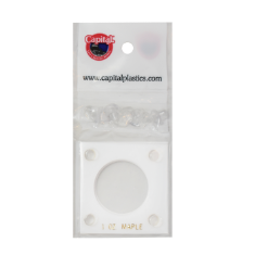 Capital Plastics 144 Coin Holder - 1 oz. Maple