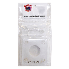Capital Plastics 144 Coin Holder - 1/4 oz. Gold Eagle