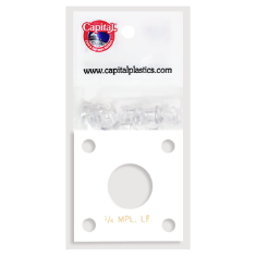 Capital Plastics 144 Coin Holder - 1/4 oz. Maple
