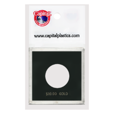 Capital Plastics Krown Coin Holder - $10 Gold