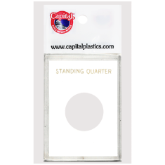 Capital Plastics Caps Coin Holder - Standing Liberty Quarter