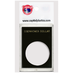 Capital Plastics Caps Coin Holder - Ike $