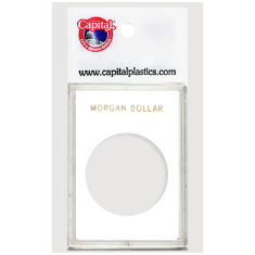 Capital Plastics Caps Coin Holder - Morgan $