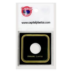 Capital Plastics VPX Coin Holder - Standing Liberty Quarter