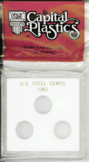 Steel Cents of 1943 (No Dates)
