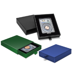 Slider Single Slab Coin Box - Fits PCGS or NGC Slabs