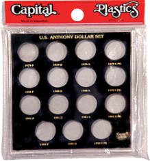 U.S. Anthony Dollar Set (No Type II)