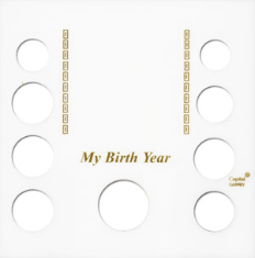 My Birth Year (.5, 5 quarters, .10, .05, .01)