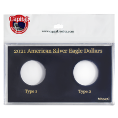2021 American Silver Eagle Type 1 & 2