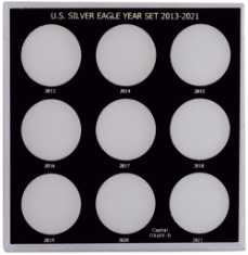 U.S. Silver Eagle Year Set 2013-2021