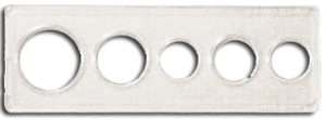 Whitman 2x6 Cent - Half Dollar Mint or Proof Set Holders 5 Hole - (25 pack)
