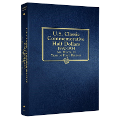 U.S. Classic Commemorative Halves Album Vol One, 1892-1934