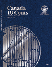 Canadian 10-Cent Folder 1937-1989
