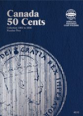 Canadian 50 Cents Folder Vol. II 1902-1936