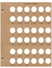 Lincoln Cents Replacement Page 4 1947-1958 D