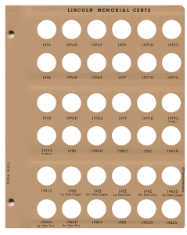 Lincoln Cents with Proof Replacement Page 1974-1983-S