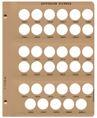 Jefferson Nickels Replacement Page 4 1983-D - 2000-D