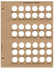 Roosevelt Dimes with Proof Replacement Page 5 2002-S-2013-P