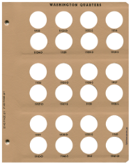 Washington Quarters with Proof- Page 1