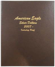 American Eagle Silver Dollars 2007 to Date with Proof Vol 2