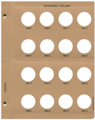 Sacagawea Dollars Replacement Page 1 2000 P -2007 D