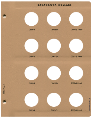 Sacagawea Dollars with Proof Replacement Page 1