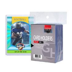 Trading Card Sentry Holders - 3 x 4 - 55 pt Cards