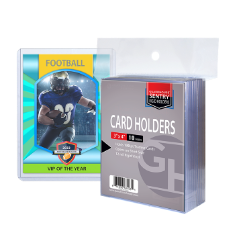 Trading Card Sentry Holders - 3 x 4 - 130 pt Cards