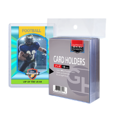 Trading Card Sentry Holders - 3 x 4 - 180 pt Cards