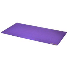 Desk Mat with Stitched Edges - 14 x 24 (Royal Purple)