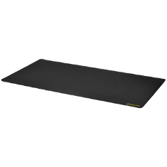 Desk Mat with Stitched Edges - 15.75 x 31.5 (Black)
