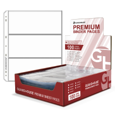 3 Pocket Guardhouse Vinyl Notebook Pages (Large Currency)