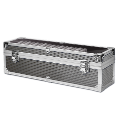 Falcon Series 25 Slab Box - Clear Top - Graphite