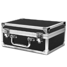Falcon Series 30 Slab Box - Front Handle - Black Pleather