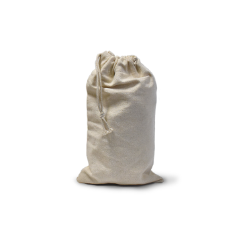 10 oz Canvas Money Bag with Draw String - 5.5 x 9.5