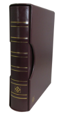 Lighthouse Grande 2 Pocket Graded Currency Album - Burgundy
