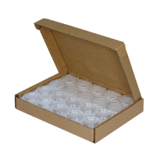 1/4 oz Gold Eagle 22mm direct fit EvoCore coin holders - (S dia) / 50 per box.